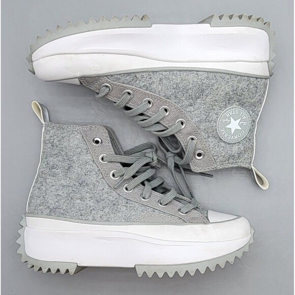 Converse Run Star Hike High Black Ice Ash Stone Women’s 5.5 / Men’s 4 - Picture 1 of 16